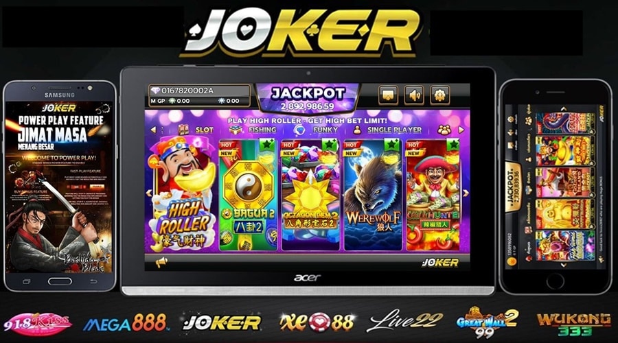 สัมผัสความตื่นเต้นของเกม Slot Joker123